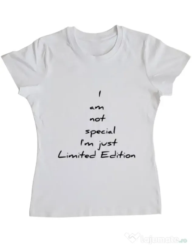 Tricou ADLER dama Limited edition 2 Alb