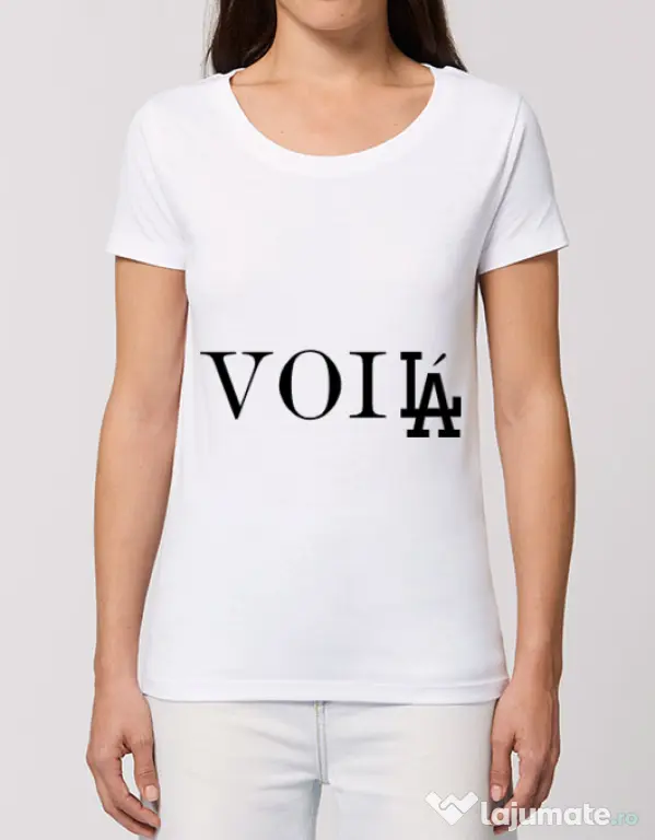 Tricou STANLEY STELLA dama Voila Alb