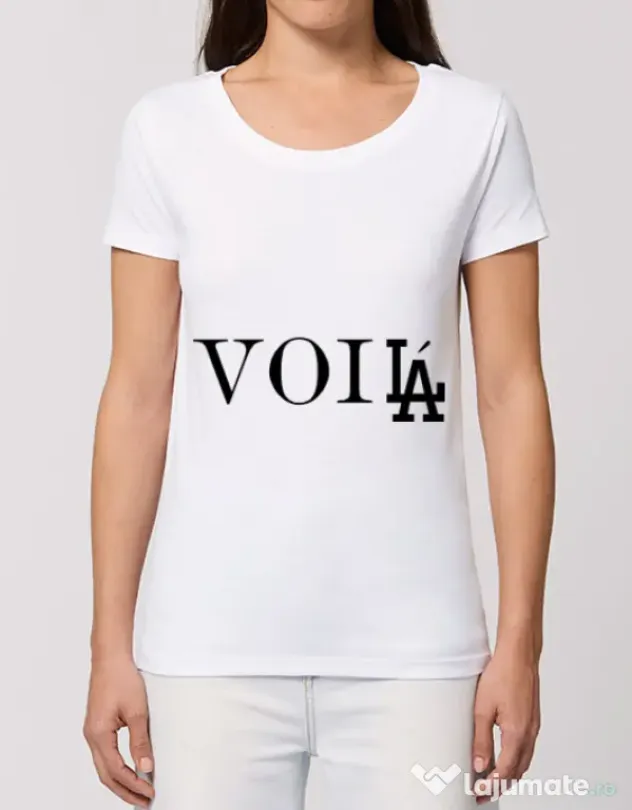 Tricou STANLEY STELLA dama Voila Alb