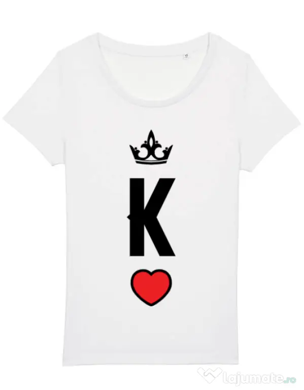 Tricou STANLEY STELLA dama King Alb