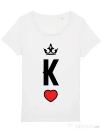 Tricou STANLEY STELLA dama King Alb