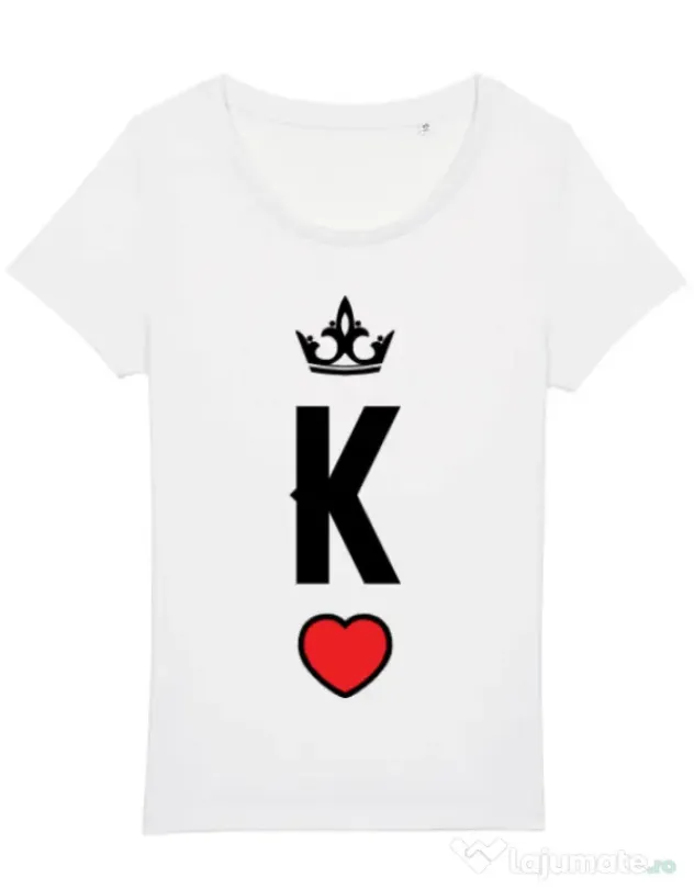 Tricou STANLEY STELLA dama King Alb