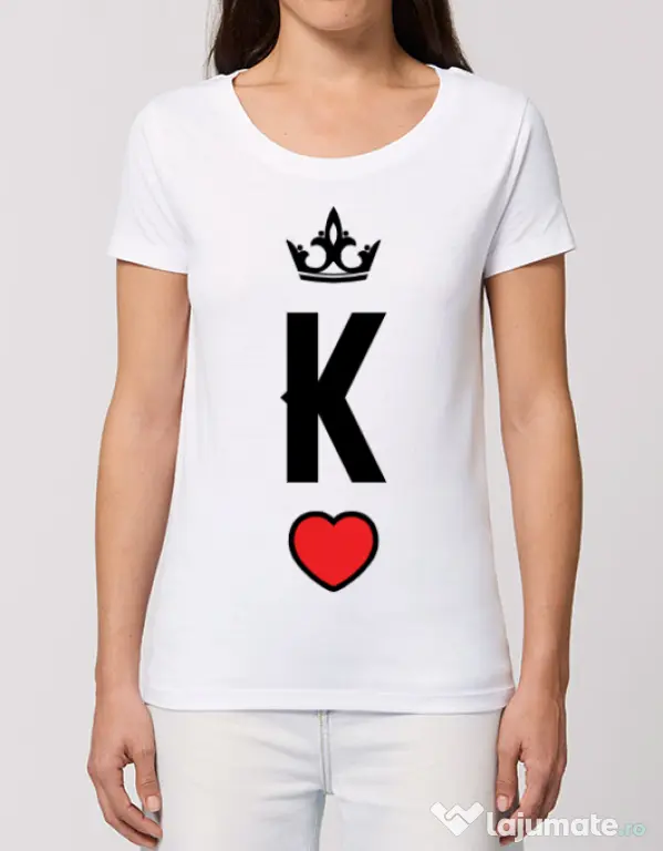 Tricou STANLEY STELLA dama King Alb