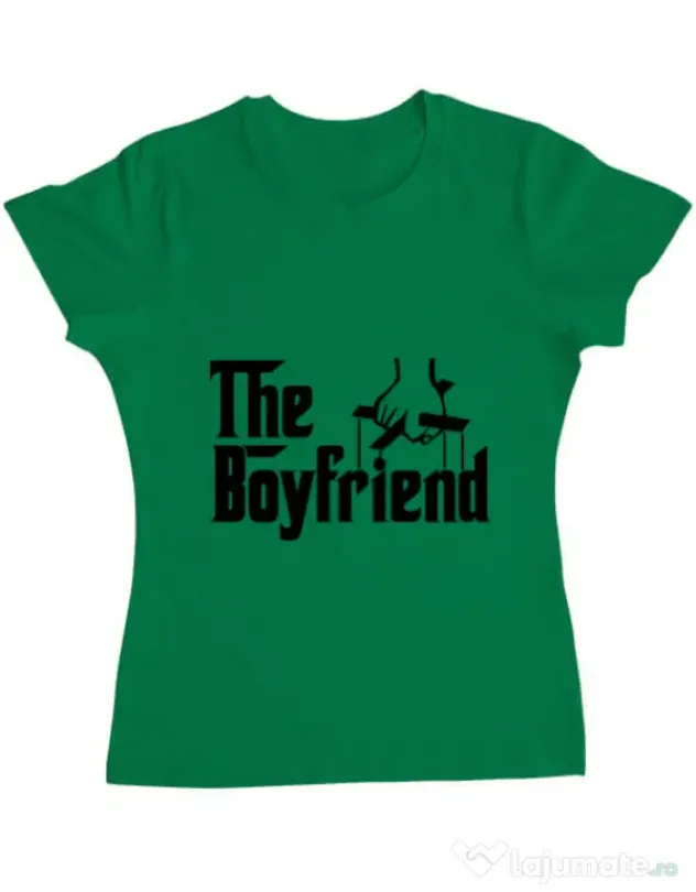 Tricou ADLER dama The boyfriend Verde mediu