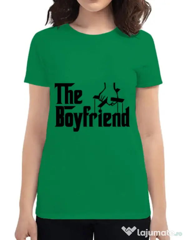 Tricou ADLER dama The boyfriend Verde mediu