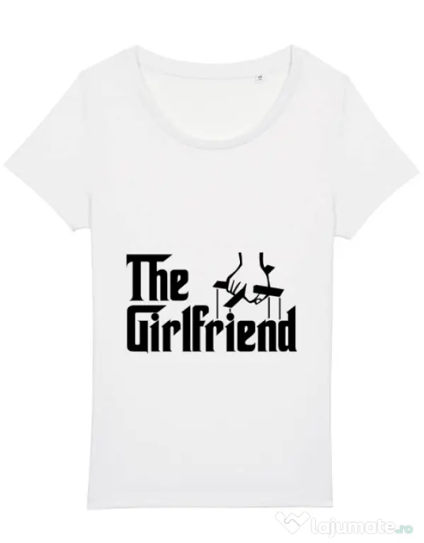 Tricou STANLEY STELLA dama The girlfriend Alb