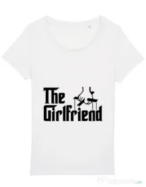 Tricou STANLEY STELLA dama The girlfriend Alb