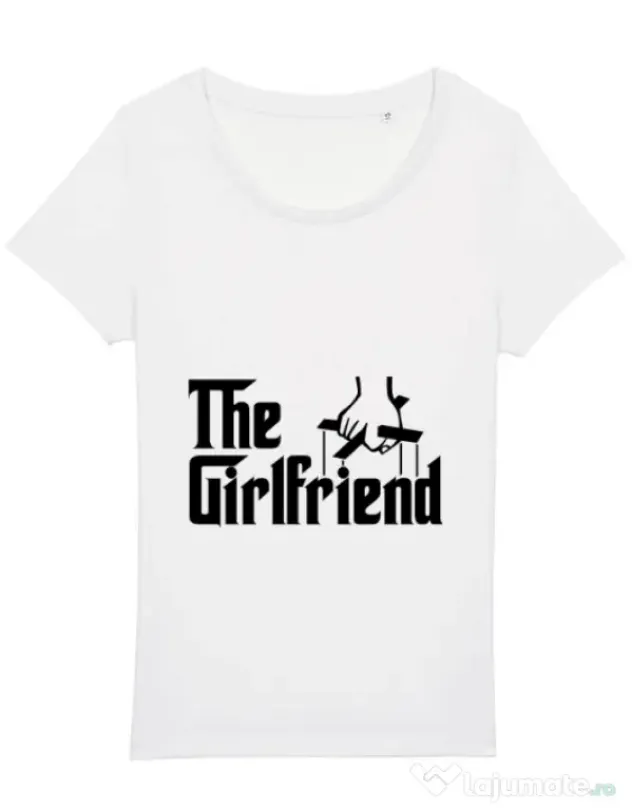 Tricou STANLEY STELLA dama The girlfriend Alb