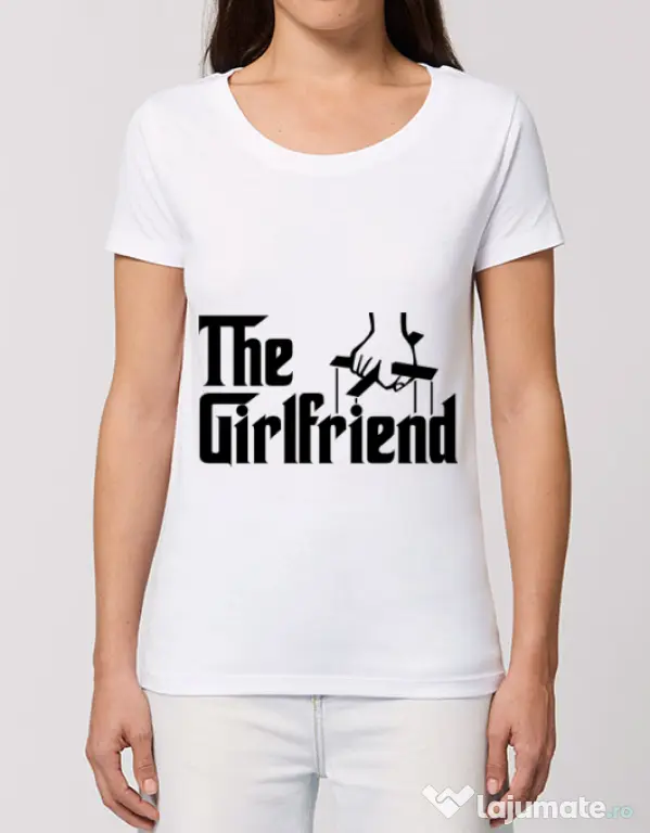 Tricou STANLEY STELLA dama The girlfriend Alb