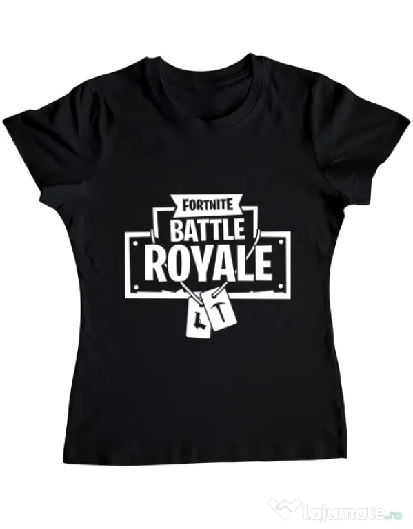 Tricou ADLER dama Battle royale Negru