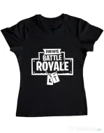 Tricou ADLER dama Battle royale Negru