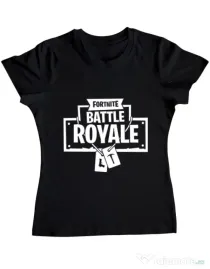 Tricou ADLER dama Battle royale Negru