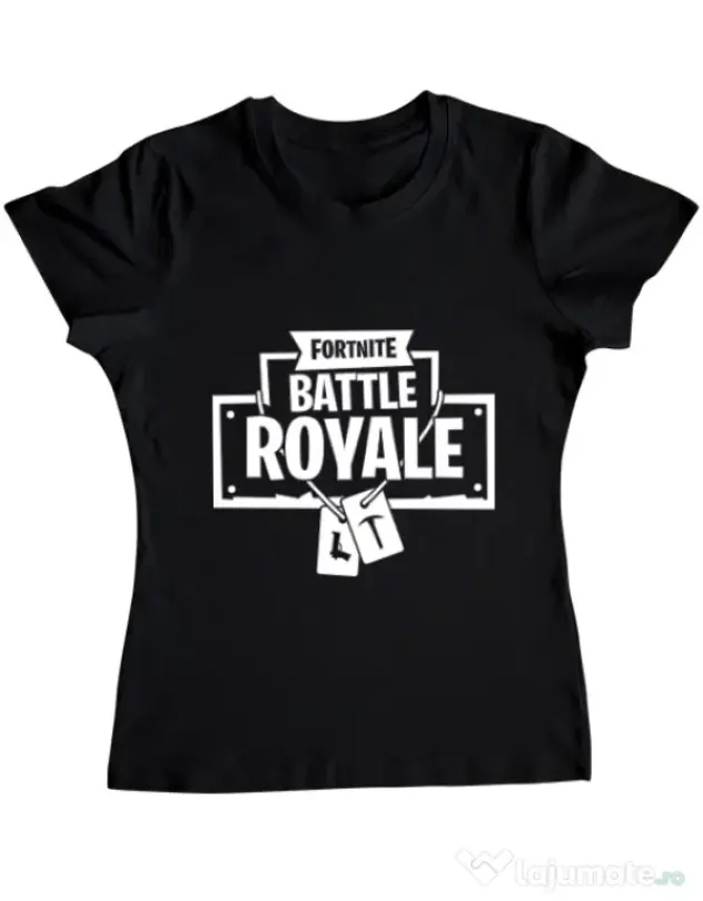 Tricou ADLER dama Battle royale Negru