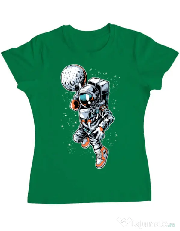 Tricou ADLER dama Astronaut Verde mediu