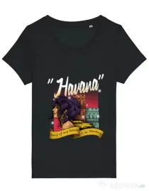 Tricou STANLEY STELLA dama Havana Negru