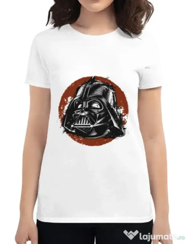 Tricou ADLER dama Vader Alb