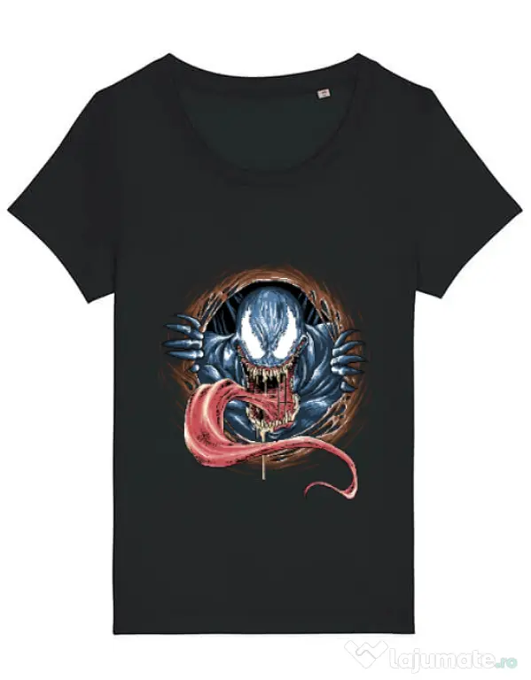Tricou STANLEY STELLA dama Venom rise Negru
