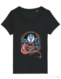 Tricou STANLEY STELLA dama Venom rise Negru