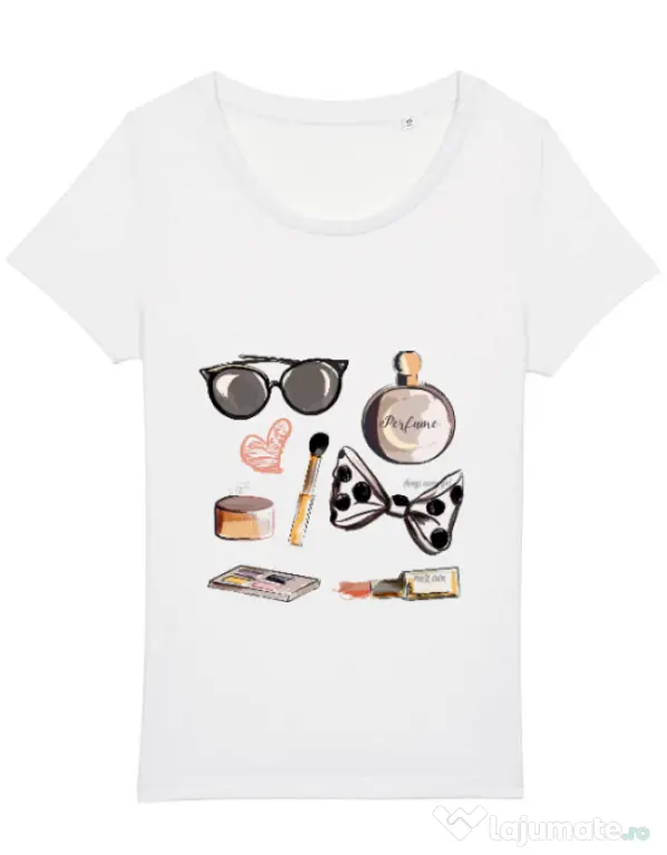 Tricou STANLEY STELLA dama Every girl Alb