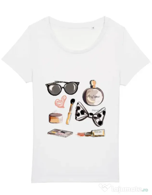 Tricou STANLEY STELLA dama Every girl Alb