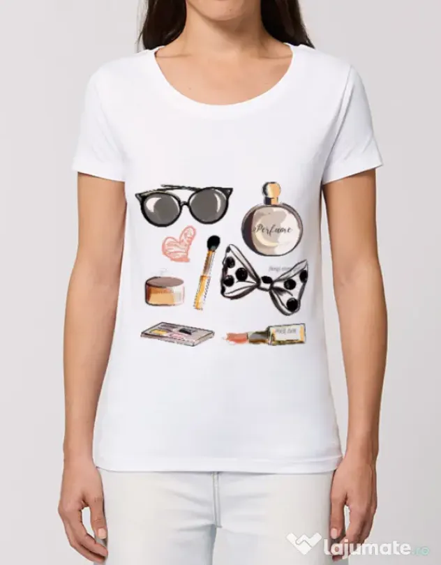 Tricou STANLEY STELLA dama Every girl Alb