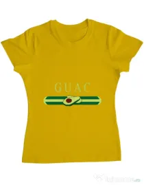 Tricou ADLER dama Guac Galben