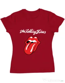 Tricou ADLER dama The Rolling Stones Rosu