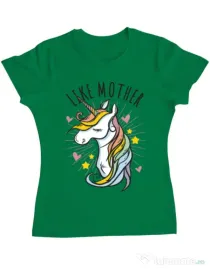 Tricou ADLER dama Like mother Verde mediu