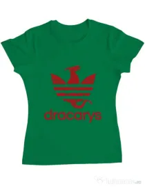 Tricou ADLER dama Dracarys Verde mediu