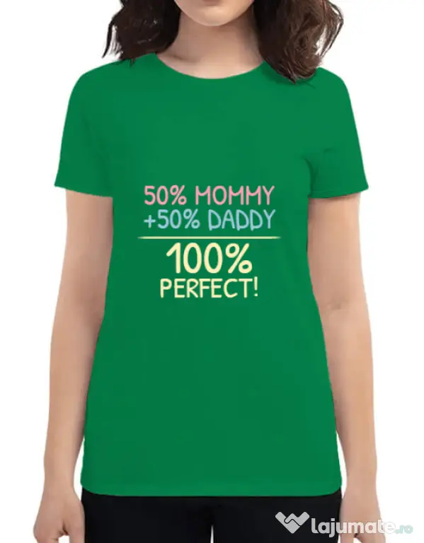 Tricou ADLER dama Perfect baby Verde mediu