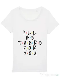 Tricou STANLEY STELLA dama There for you Alb