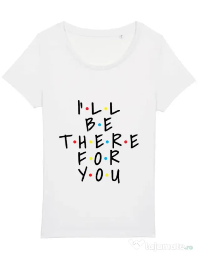 Tricou STANLEY STELLA dama There for you Alb
