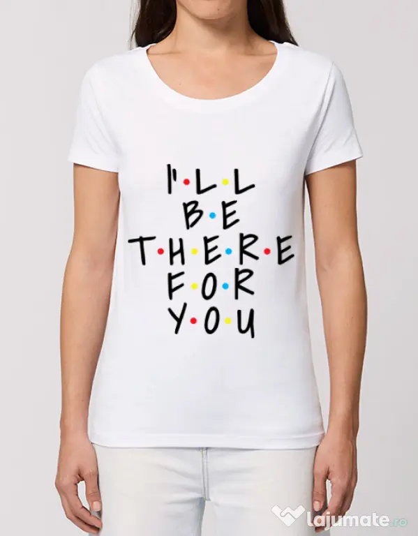 Tricou STANLEY STELLA dama There for you Alb