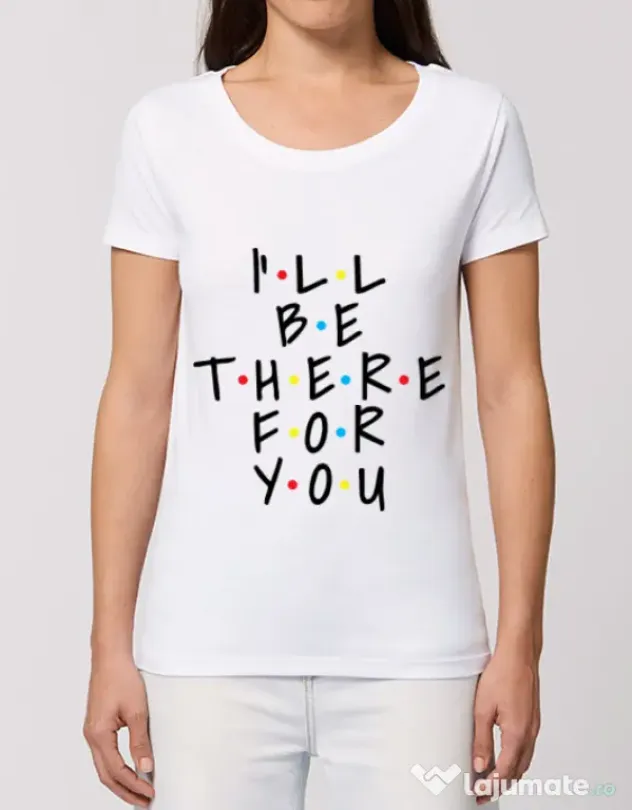 Tricou STANLEY STELLA dama There for you Alb