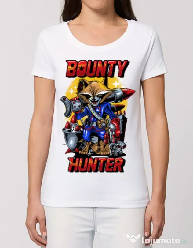 Tricou STANLEY STELLA dama Bounty hunter Alb