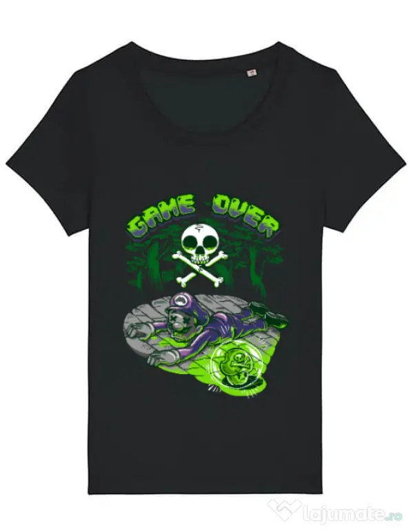 Tricou STANLEY STELLA dama Poisonous mushroom Negru