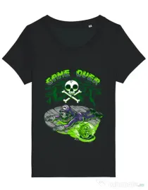 Tricou STANLEY STELLA dama Poisonous mushroom Negru