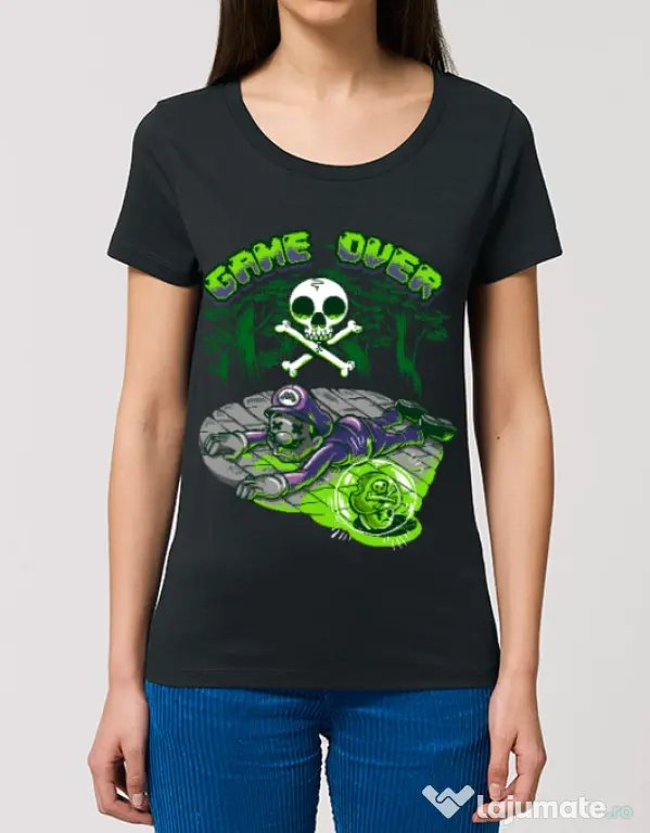 Tricou STANLEY STELLA dama Poisonous mushroom Negru
