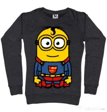Bluza ADLER dama Super minion Negru melanj