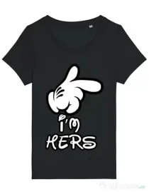 Tricou STANLEY STELLA dama I am hers Negru