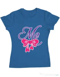 Tricou ADLER dama Me Albastru azuriu