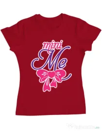 Tricou ADLER dama Mini me Rosu