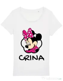 Tricou STANLEY STELLA dama Mouse daughter Alb