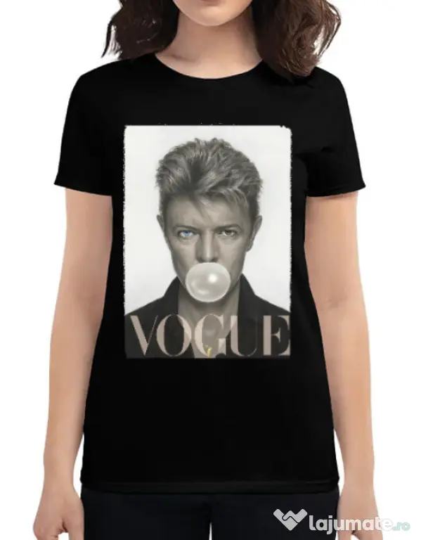 Tricou ADLER dama Bowie Negru
