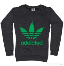 Bluza ADLER dama Addicted Negru melanj