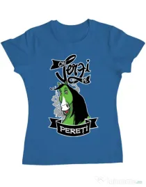 Tricou ADLER dama Cai verzi Albastru azuriu