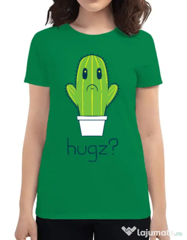 Tricou ADLER dama Hugz Verde mediu