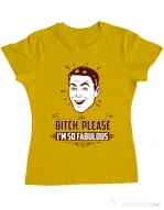 Tricou ADLER dama Fabulous Galben