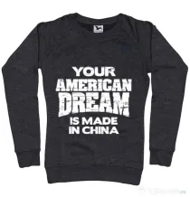 Bluza ADLER dama American dream Negru melanj