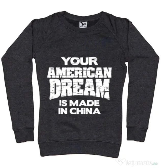 Bluza ADLER dama American dream Negru melanj